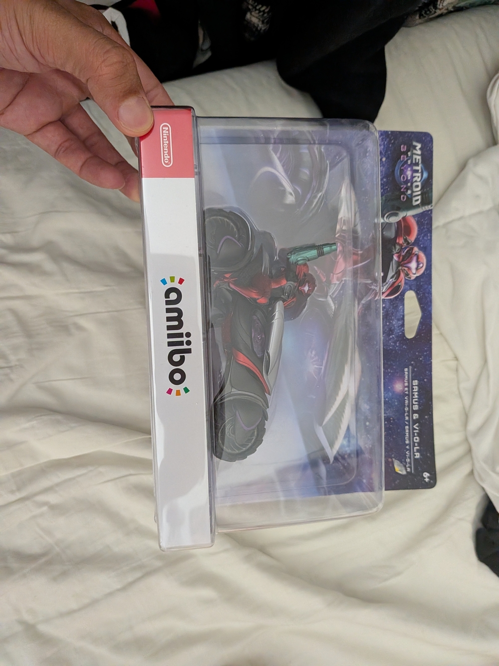 Metroid Samus on Gunship - Amiibo Rare Brand New